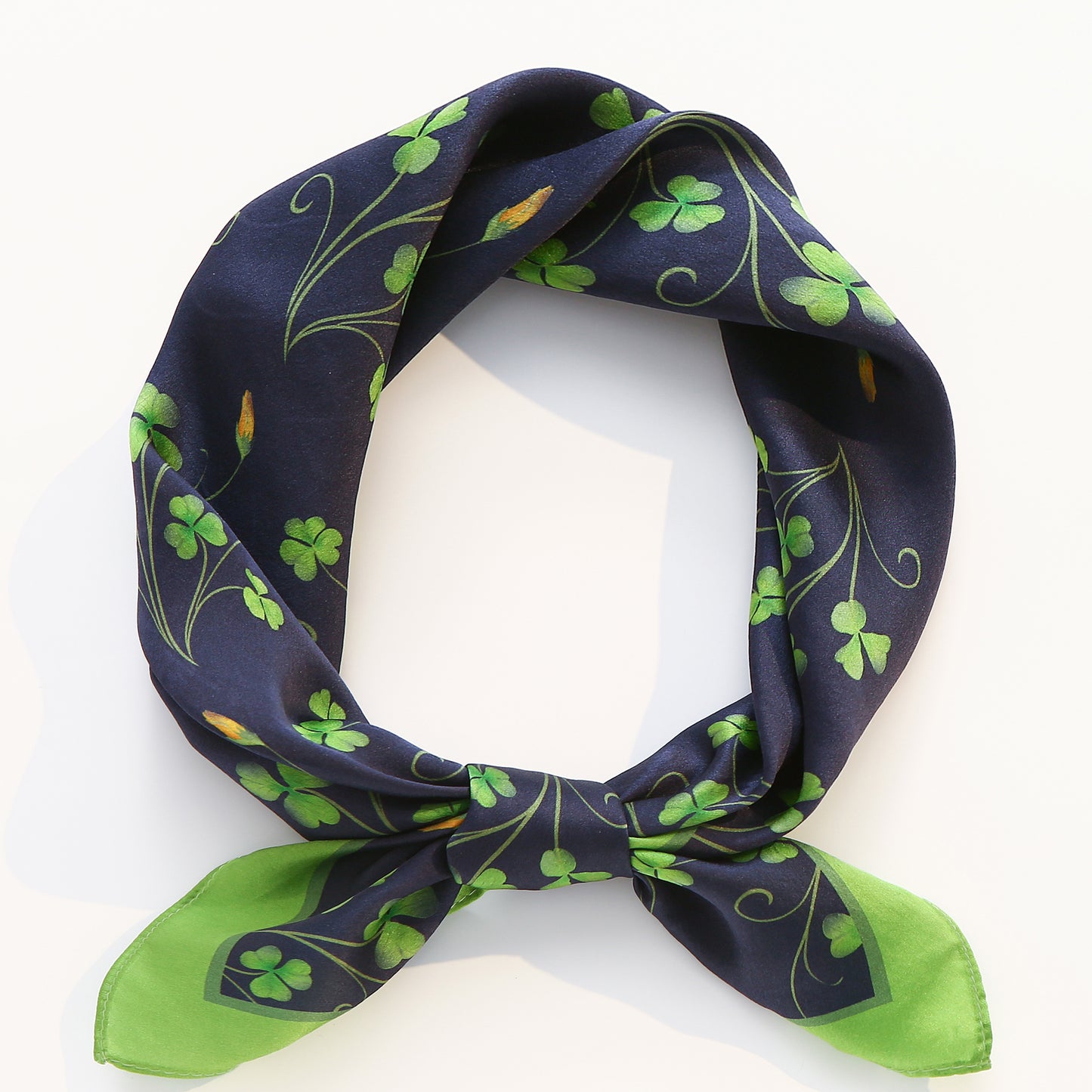 Tolzorai Pure Mulberry Silk Square Hair Scarf Satin Designer For Women's High-grade Fashion Neckerchief headband scarf