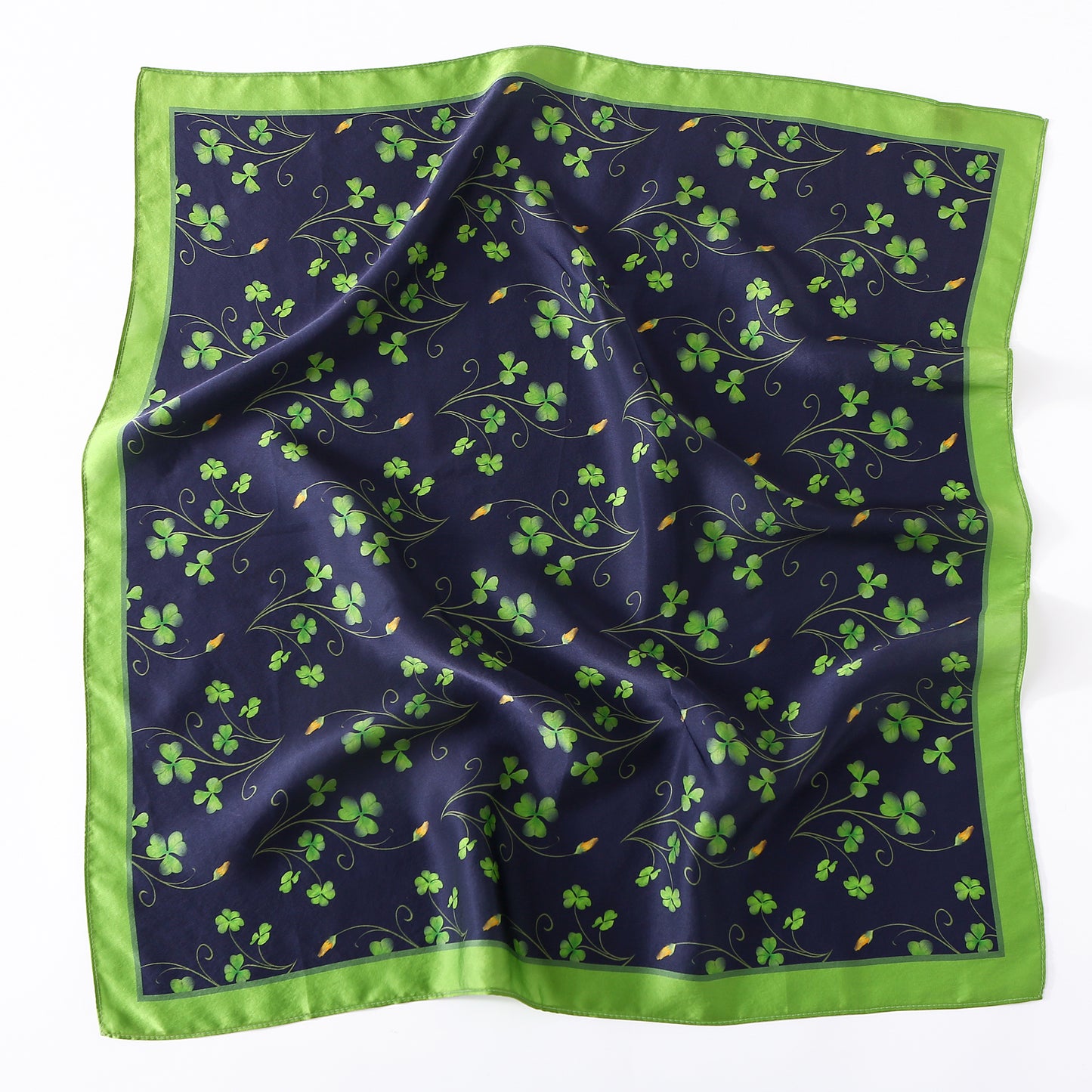 Tolzorai Pure Mulberry Silk Square Hair Scarf Satin Designer For Women's High-grade Fashion Neckerchief headband scarf