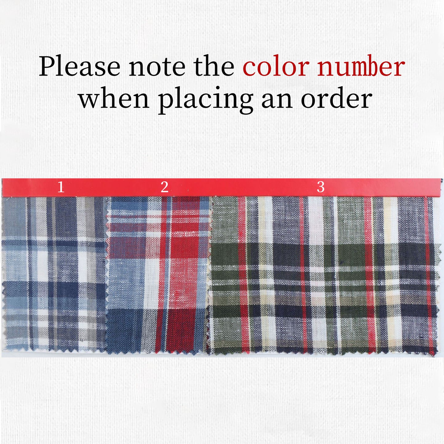 Linen color woven checkered pattern For Women For Sewing By Meters L1452