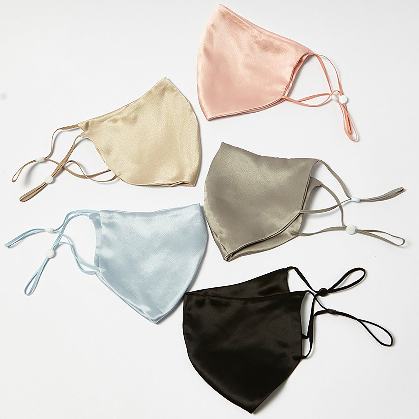 Custom Silk daily necessities Eye masks hair bands headbands masks Pattern Logo