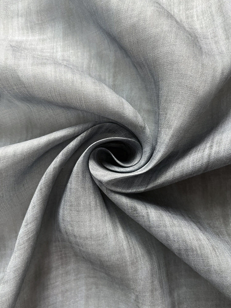 Natural Ramie Printed Clothing Fabric Dresses Elegant Luxury For Women For Sewing By Meters R60F
