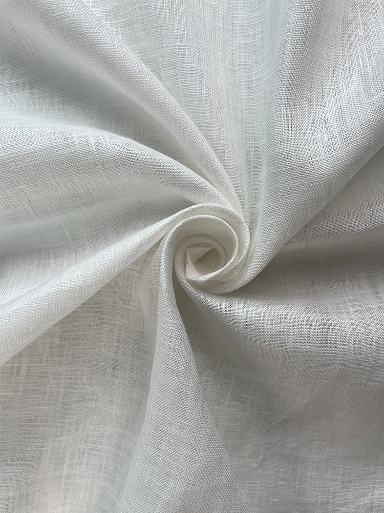 Natural Linen Fabrics Printed Clothing Fabric Dresses Elegant Luxury For Women For Sewing By Meters PL14
