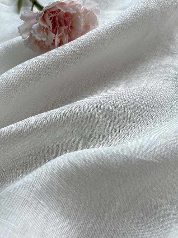 Natural Linen Fabrics Printed Clothing Fabric Dresses Elegant Luxury For Women For Sewing By Meters L1721W