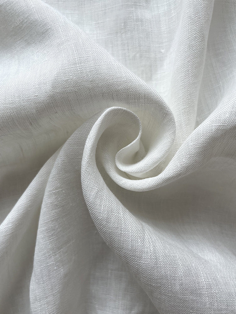 Natural Linen Fabrics Printed Clothing Fabric Dresses Elegant Luxury For Women For Sewing By Meters L1721W
