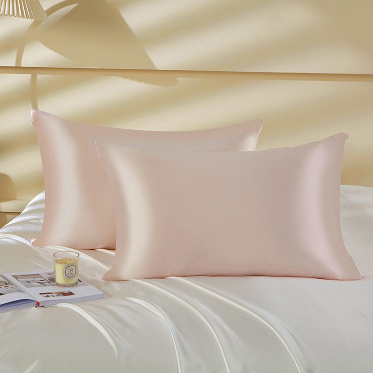 Mulberry Silk On Both Sides 22mm Silk Pillowcase for Hair and Skin Hidden Zipper