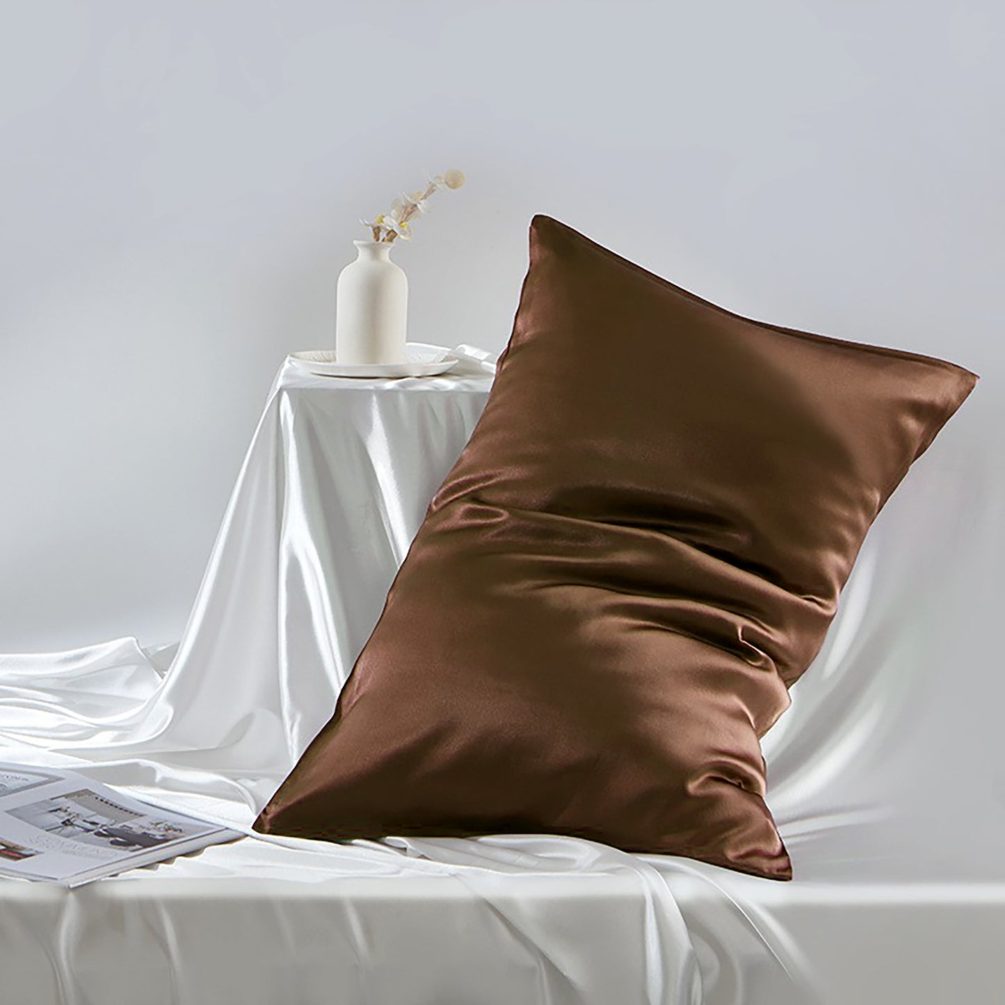Mulberry Silk On Both Sides 19mm Silk Pillowcase for Hair and Skin Envelope