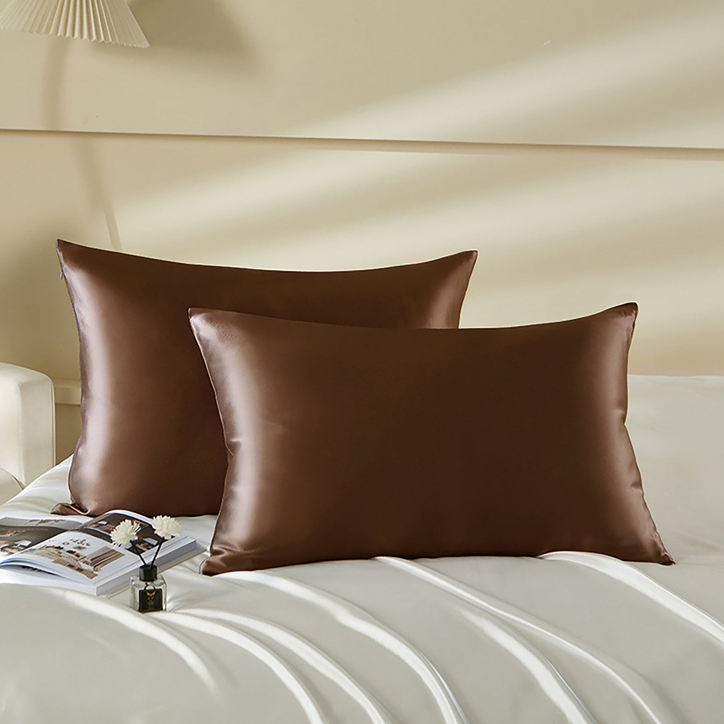 Mulberry Silk On Both Sides 22mm Silk Pillowcase for Hair and Skin Hidden Zipper