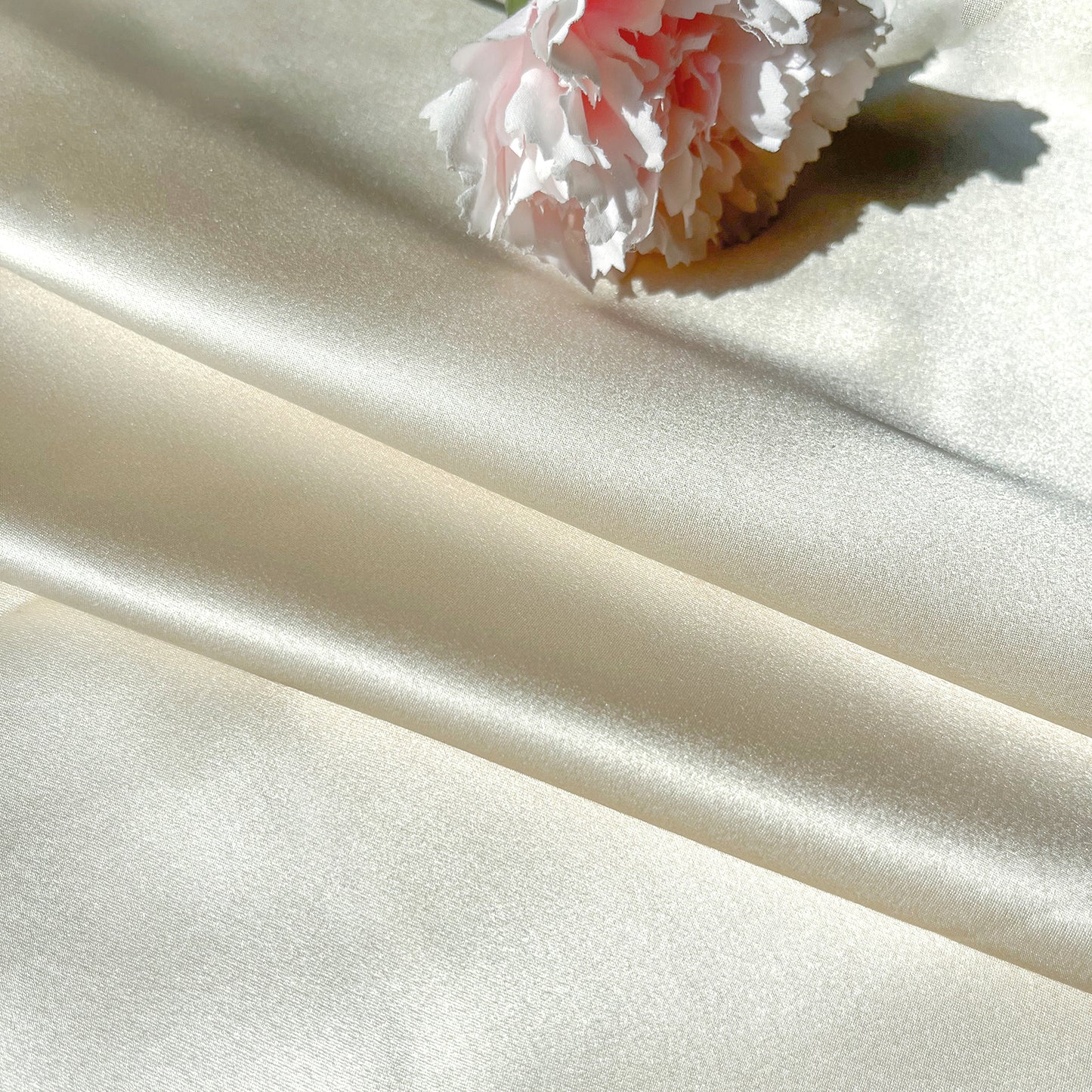 19 Momme Silk Satin Printed Clothing Colored Fabric Dresses Elegant Luxury For Women For Sewing By Meters 140cm