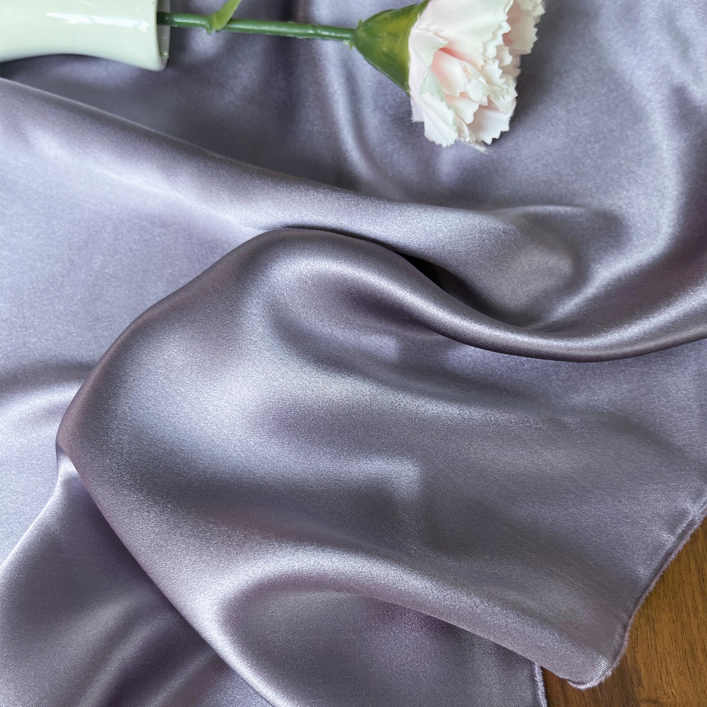 19 Momme Silk Satin Printed Clothing Colored Fabric Dresses Elegant Luxury For Women For Sewing By Meters 114cm