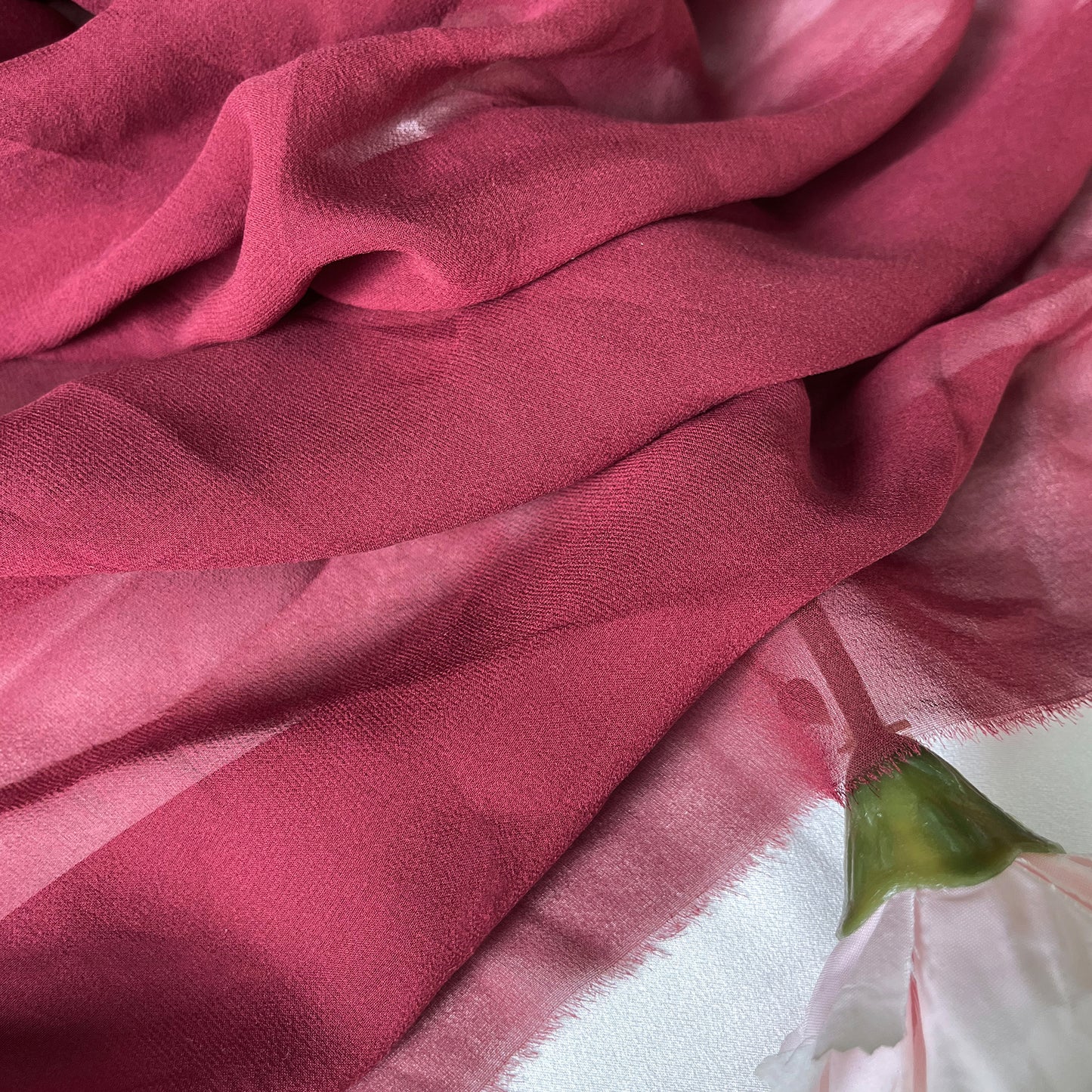 Mulberry Silk Georgette 10 Momme Clothing Printed Fabric Tulle Dresses Costume for Women for Sewing by Meters 140cm