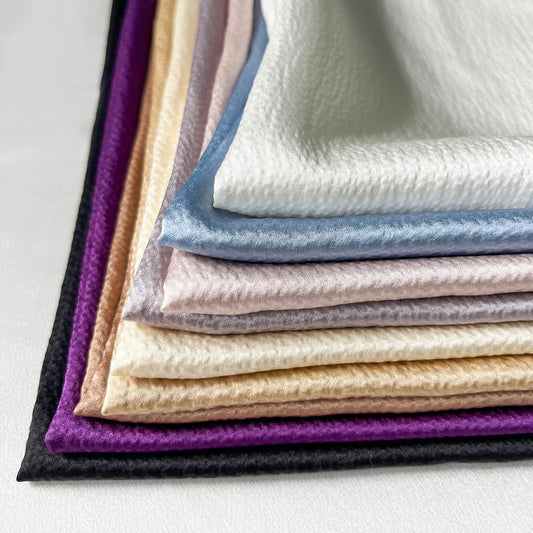 19 Momme Silk Pearl Satin Printed Clothing Colored Fabric Dresses Elegant Luxury For Women For Sewing By Meters 114cm