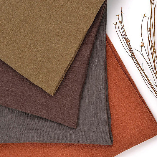 Pure Hemp Clothing Fabric Multiple colors For Women For Sewing By Meters H09