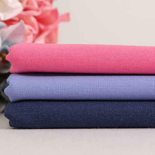 Natural Linen Polyester Fabrics Printed Clothing Fabric Dresses Elegant Luxury For Women For Sewing By Meters LT11