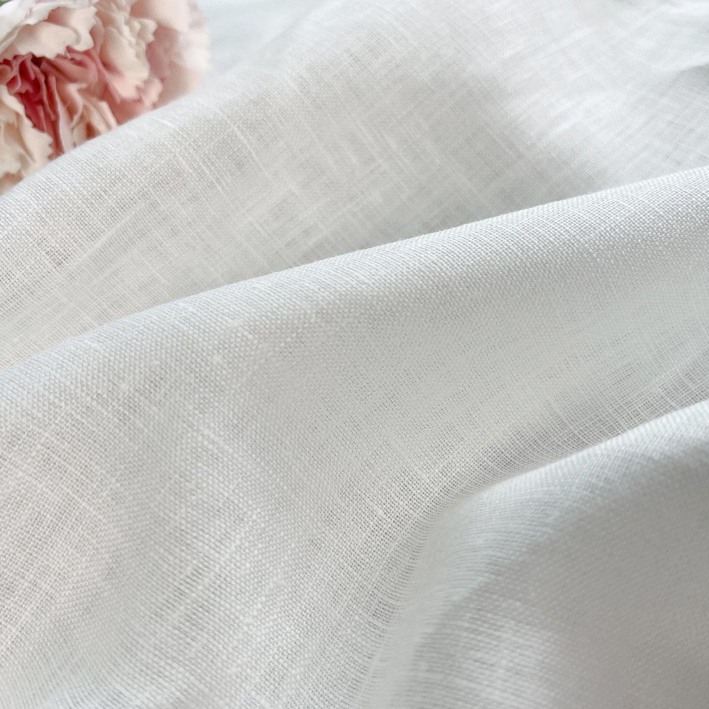 Natural Linen Fabrics Printed Clothing Fabric Dresses Elegant Luxury For Women For Sewing By Meters PL14