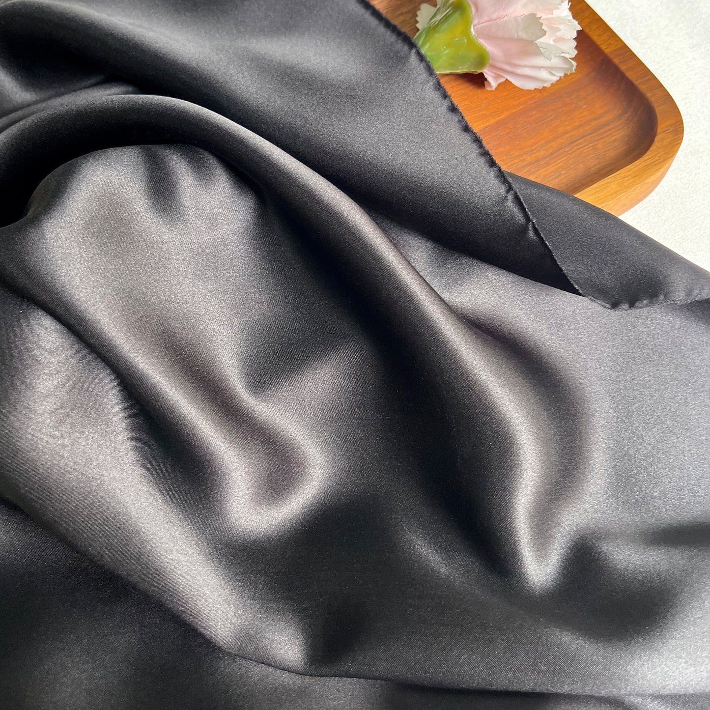 16 Momme Silk Satin Printed Clothing Colored Fabric Dresses Elegant Luxury For Women For Sewing By Meters 114cm