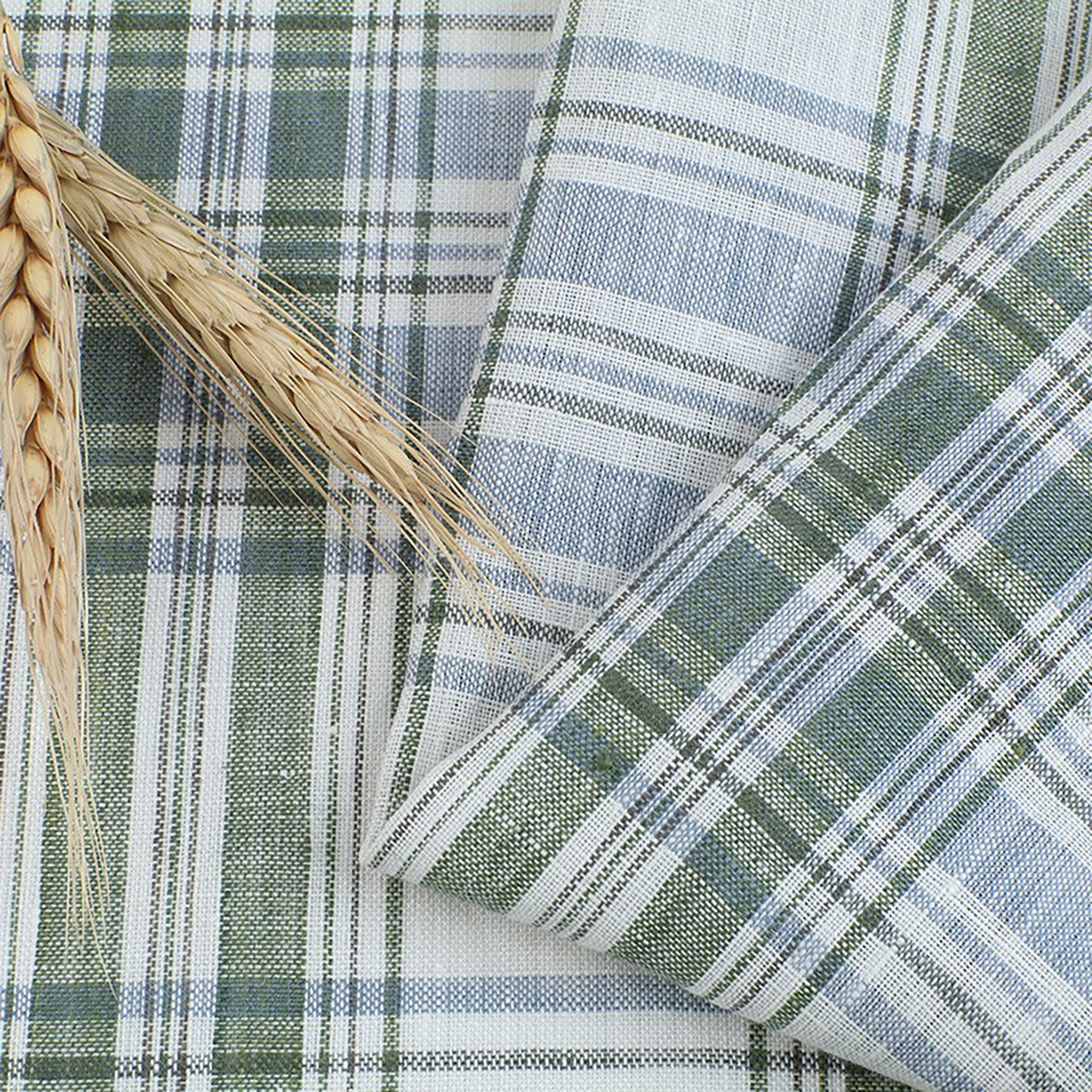 Linen woven strips Fabric Dresses For Women For Sewing By Meters L2116
