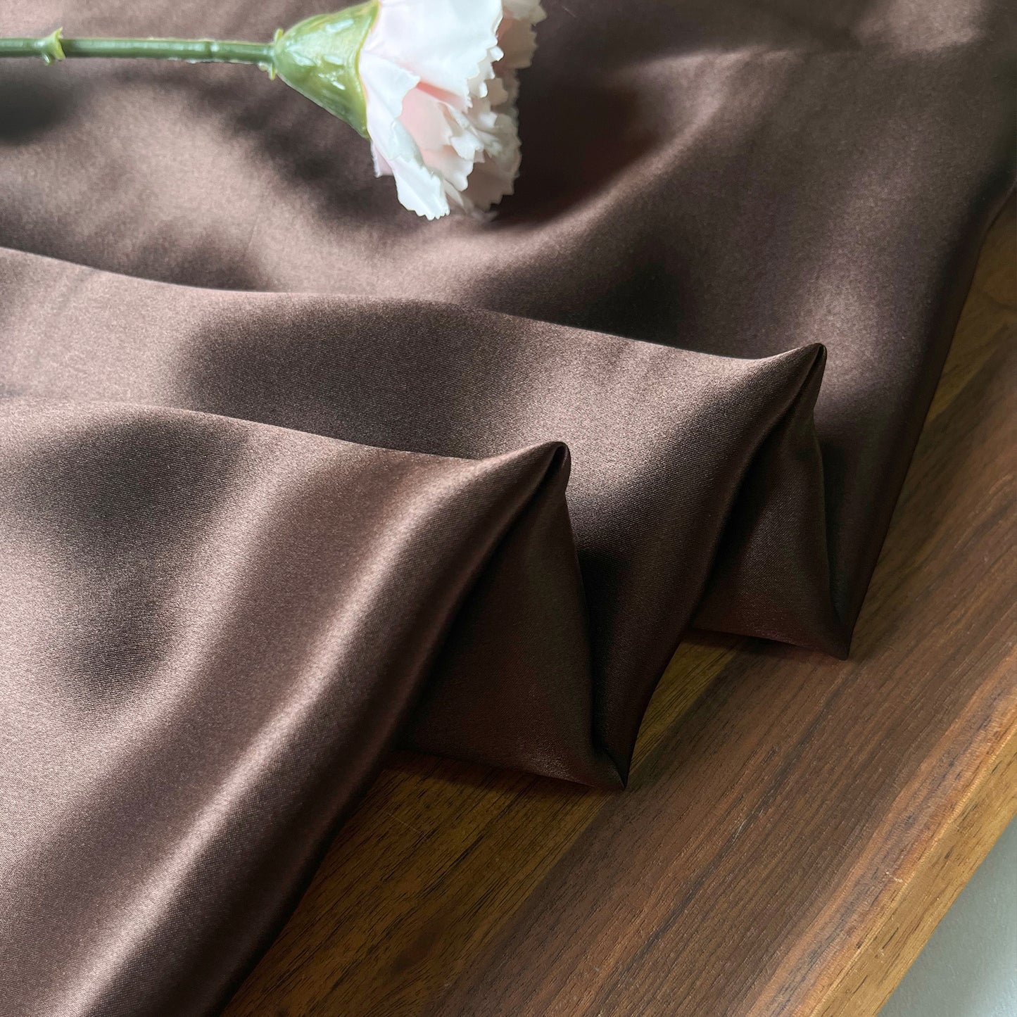 19 Momme Silk Satin Printed Clothing Colored Fabric Dresses Elegant Luxury For Women For Sewing By Meters 114cm