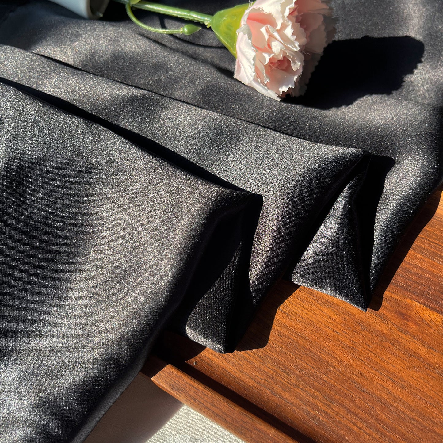 19 Momme Silk Satin Printed Clothing Colored Fabric Dresses Elegant Luxury For Women For Sewing By Meters 140cm