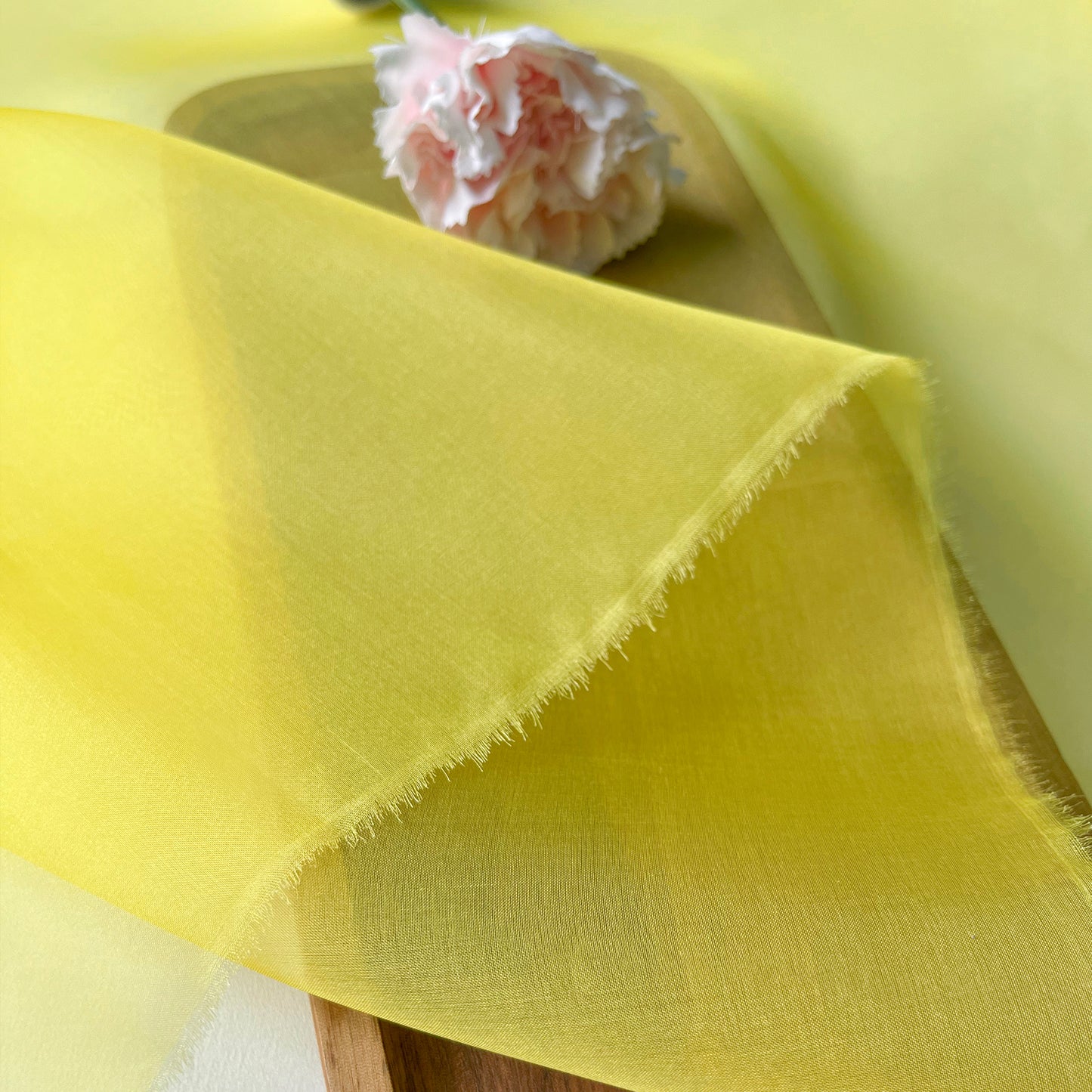 5 Momme China Organza Mulberry Silk Clothing Printed Fabric Tulle Dresses For Women For Sewing By Meters