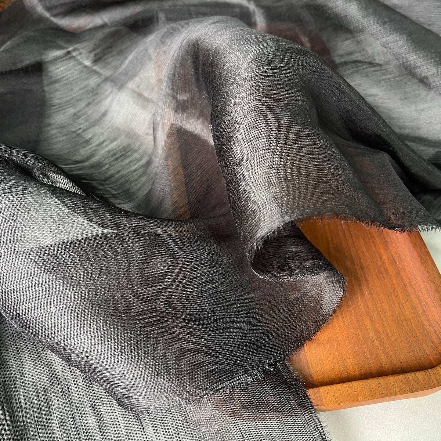 14 Momme Natural Silk Linen Clothing Fabric Telas Tulle Dresses Shirt For Women For Sewing By Meters