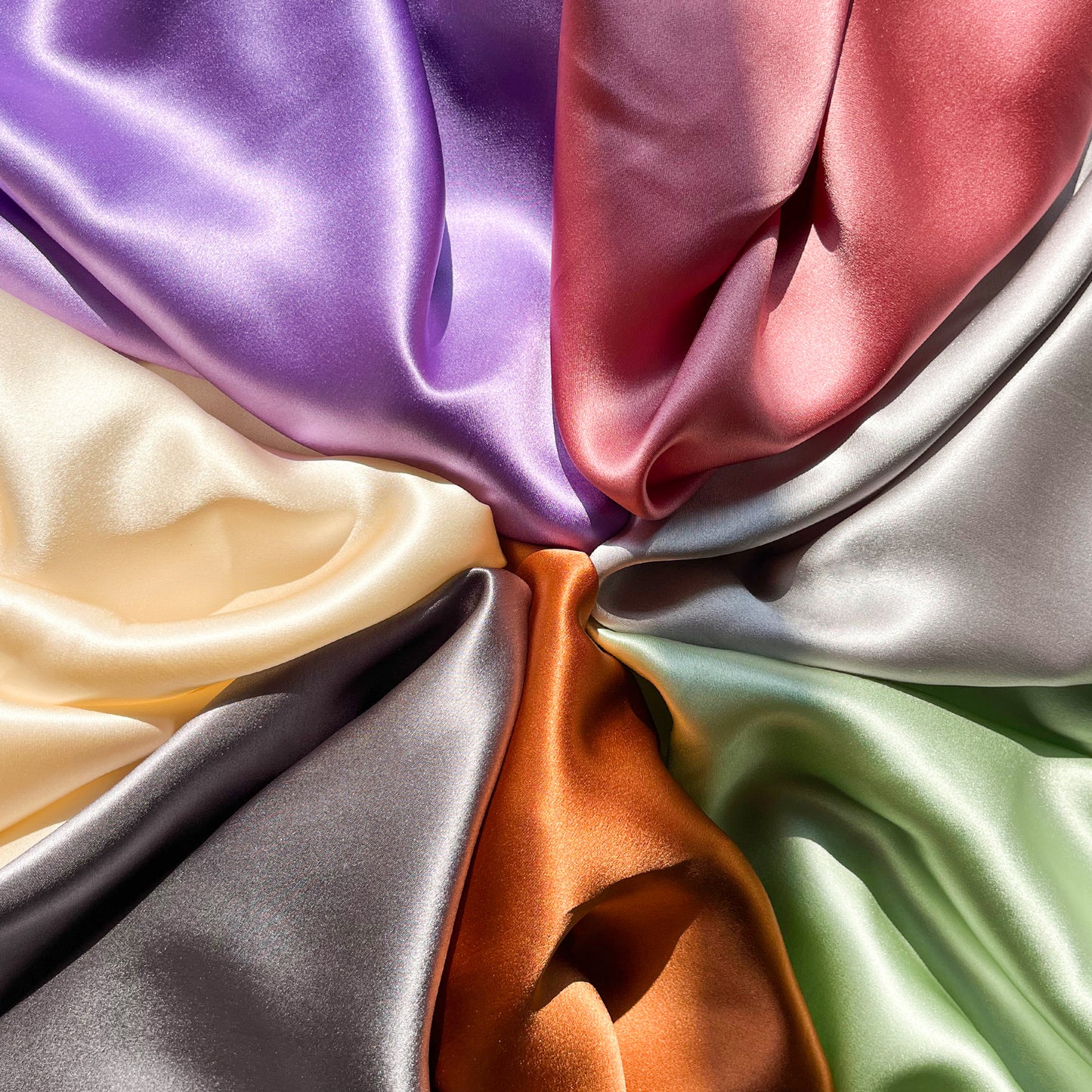 19 Momme Silk Satin Printed Clothing Colored Fabric Dresses Elegant Luxury For Women For Sewing By Meters 140cm