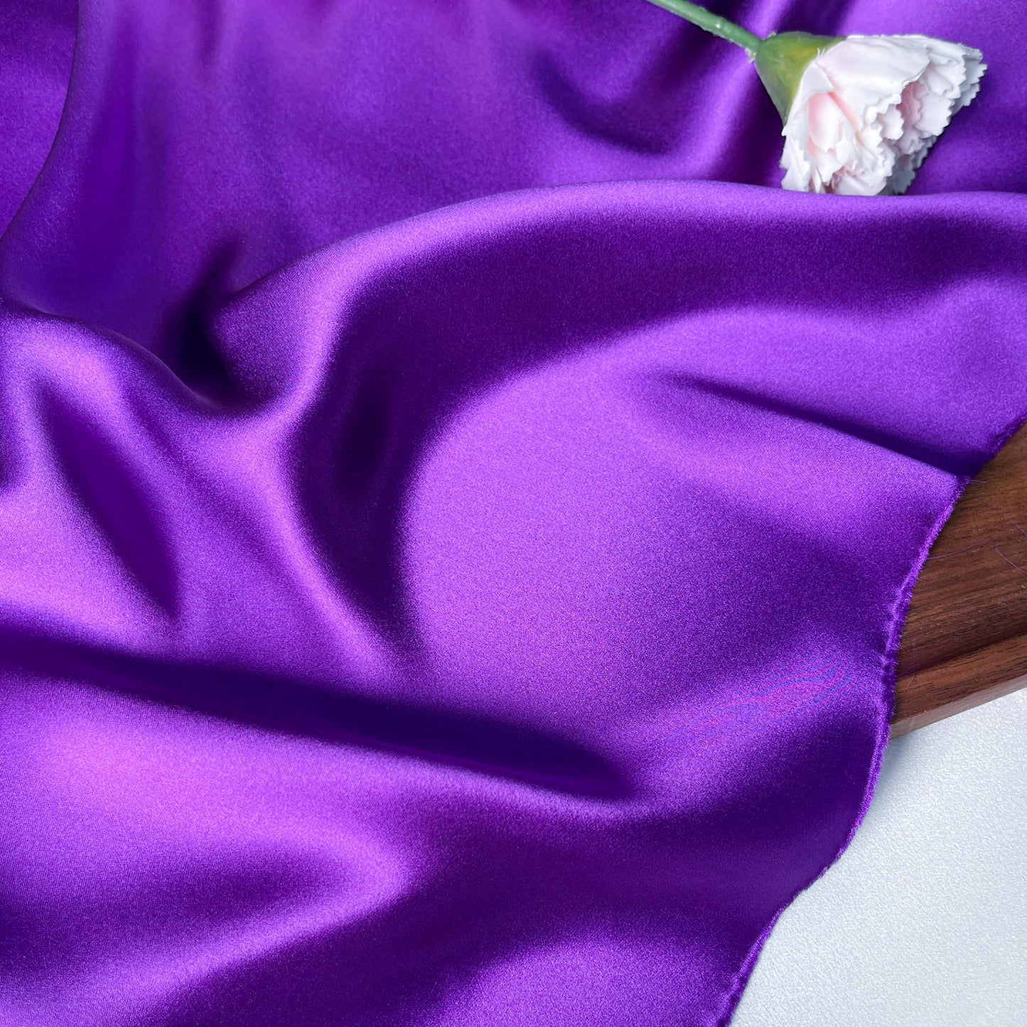 16 Momme Silk Satin Printed Clothing Colored Fabric Dresses Elegant Luxury For Women For Sewing By Meters 114cm