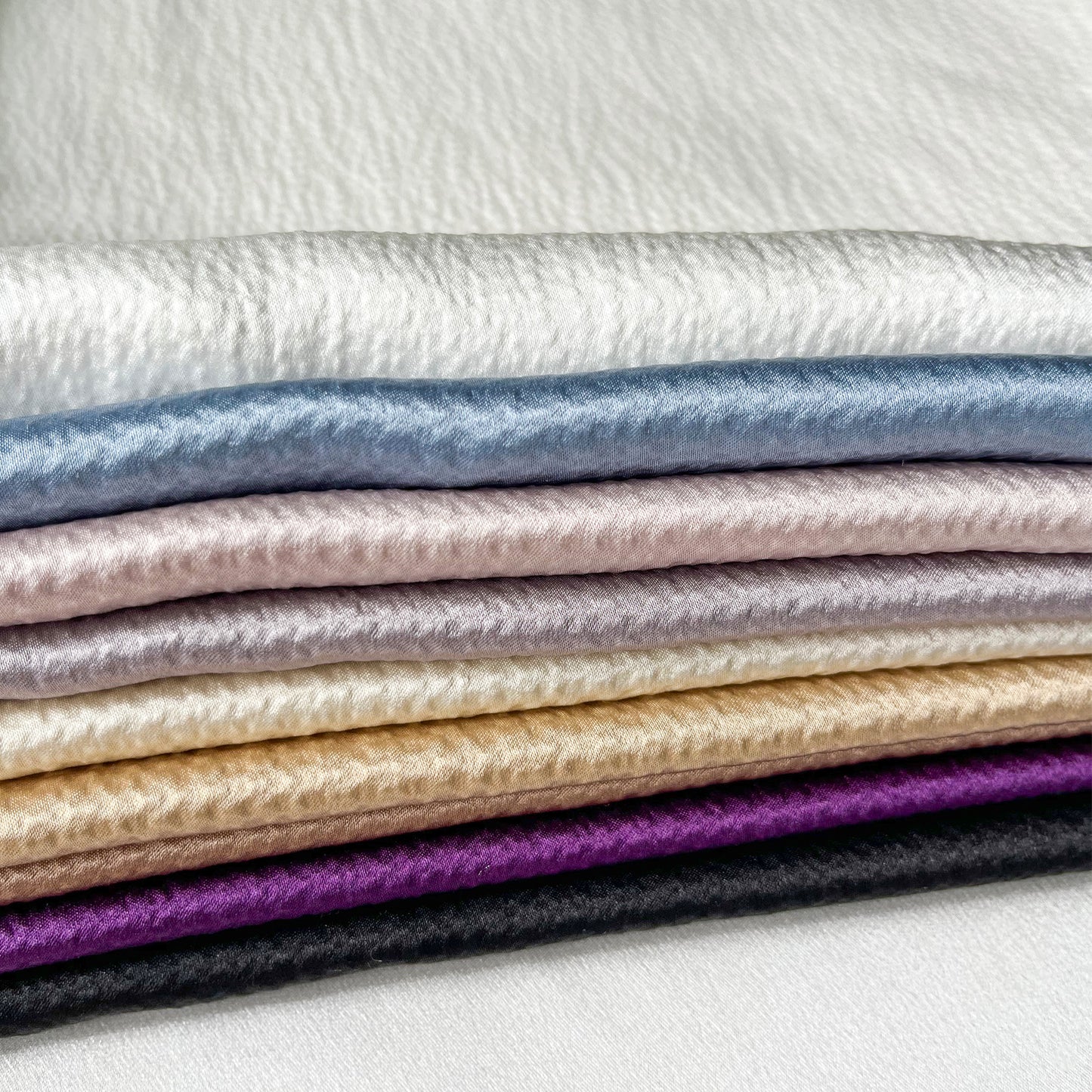 19 Momme Silk Pearl Satin Printed Clothing Colored Fabric Dresses Elegant Luxury For Women For Sewing By Meters 114cm