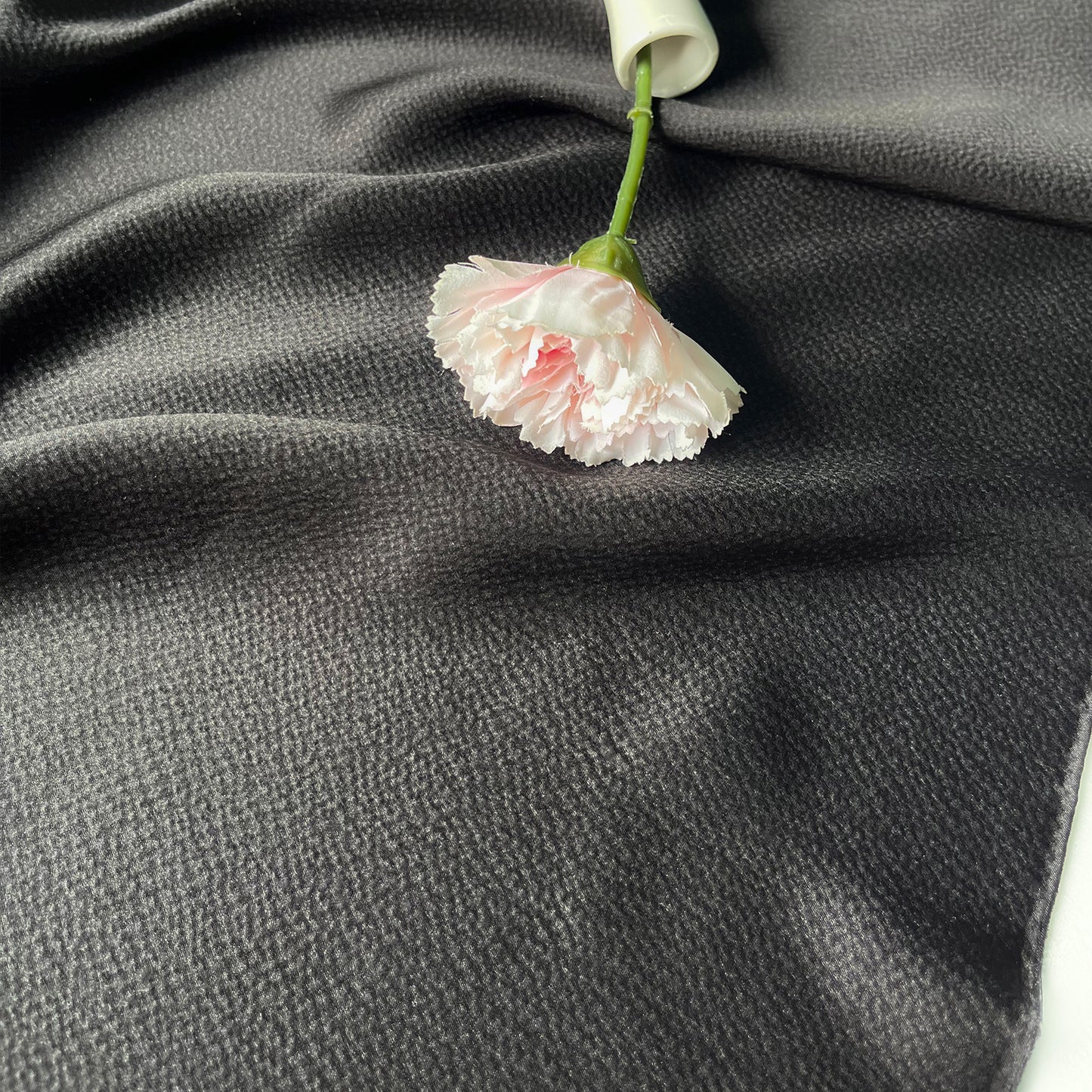 19 Momme Silk Pearl Satin Printed Clothing Colored Fabric Dresses Elegant Luxury For Women For Sewing By Meters 114cm