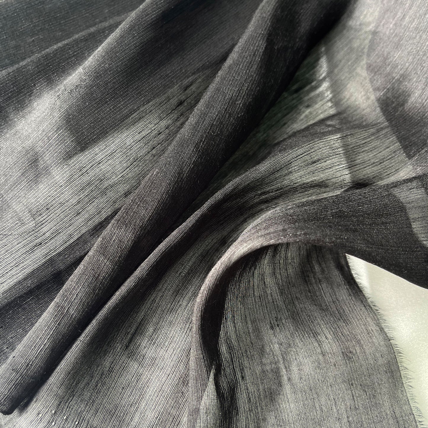 14 Momme Natural Silk Linen Clothing Fabric Telas Tulle Dresses Shirt For Women For Sewing By Meters