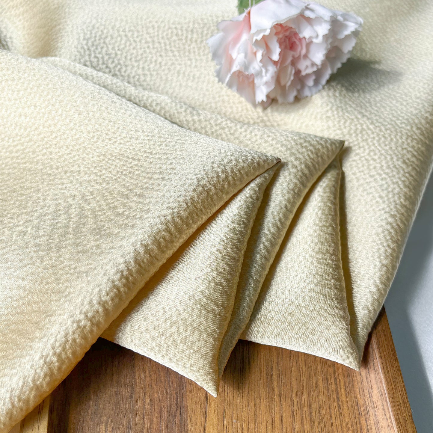 19 Momme Silk Pearl Satin Printed Clothing Colored Fabric Dresses Elegant Luxury For Women For Sewing By Meters 114cm