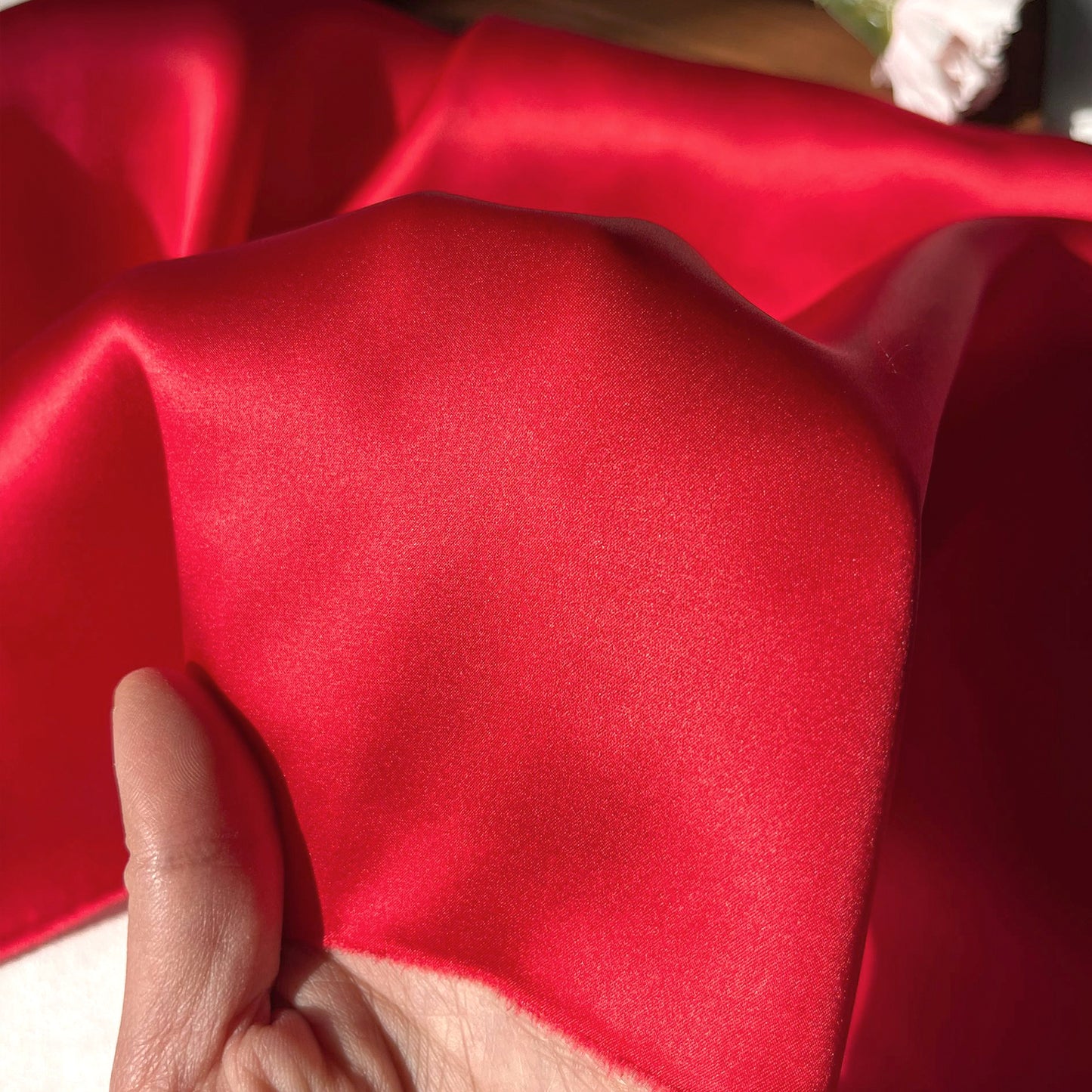 16 Momme Silk Satin Printed Clothing Colored Fabric Dresses Elegant Luxury For Women For Sewing By Meters 114cm