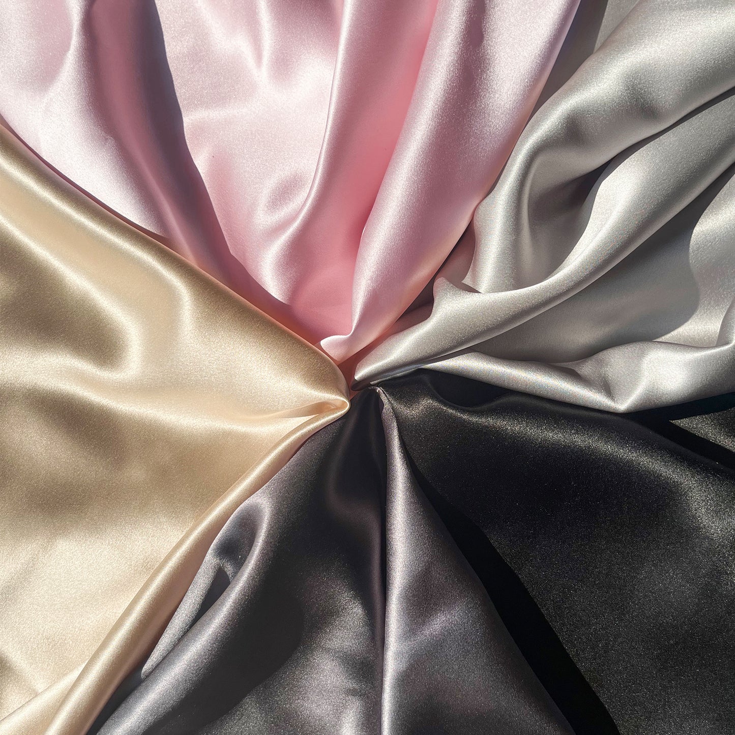 22 Momme Silk Satin Printed Clothing Colored Fabric Dresses Elegant Luxury For Women For Sewing By Meters 114cm