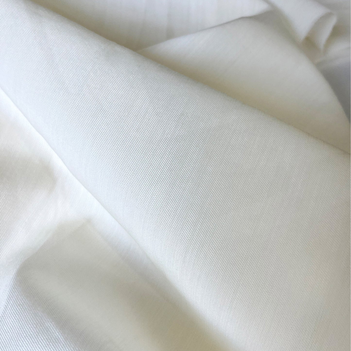 23 Momme Silk Wool Twill Fabric Dresses Elegant Luxury for Women for Sewing By Yards SW23