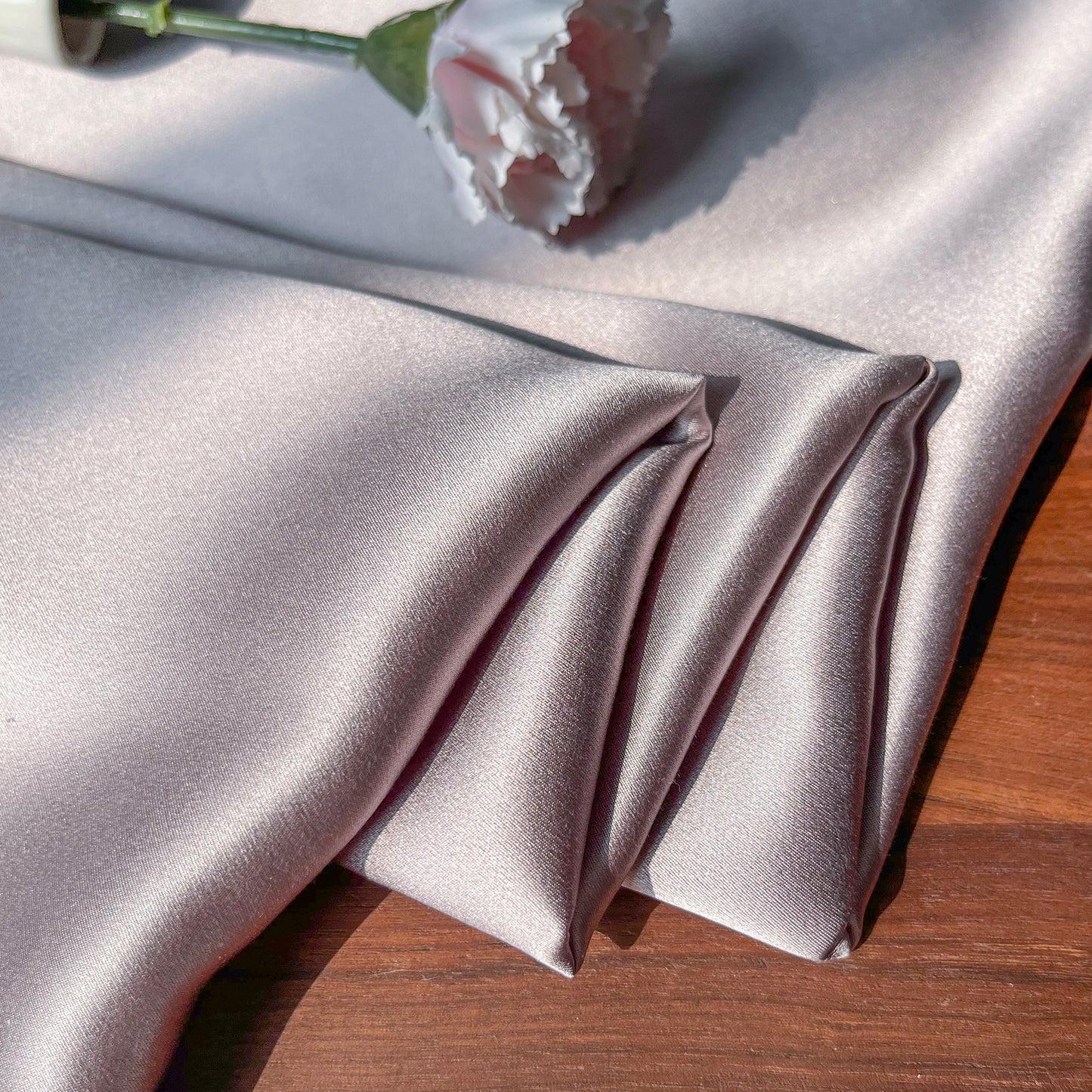 25 Momme Silk Satin Printed Clothing Colored Fabric Dresses Elegant Luxury For Women For Sewing By Meters 114cm