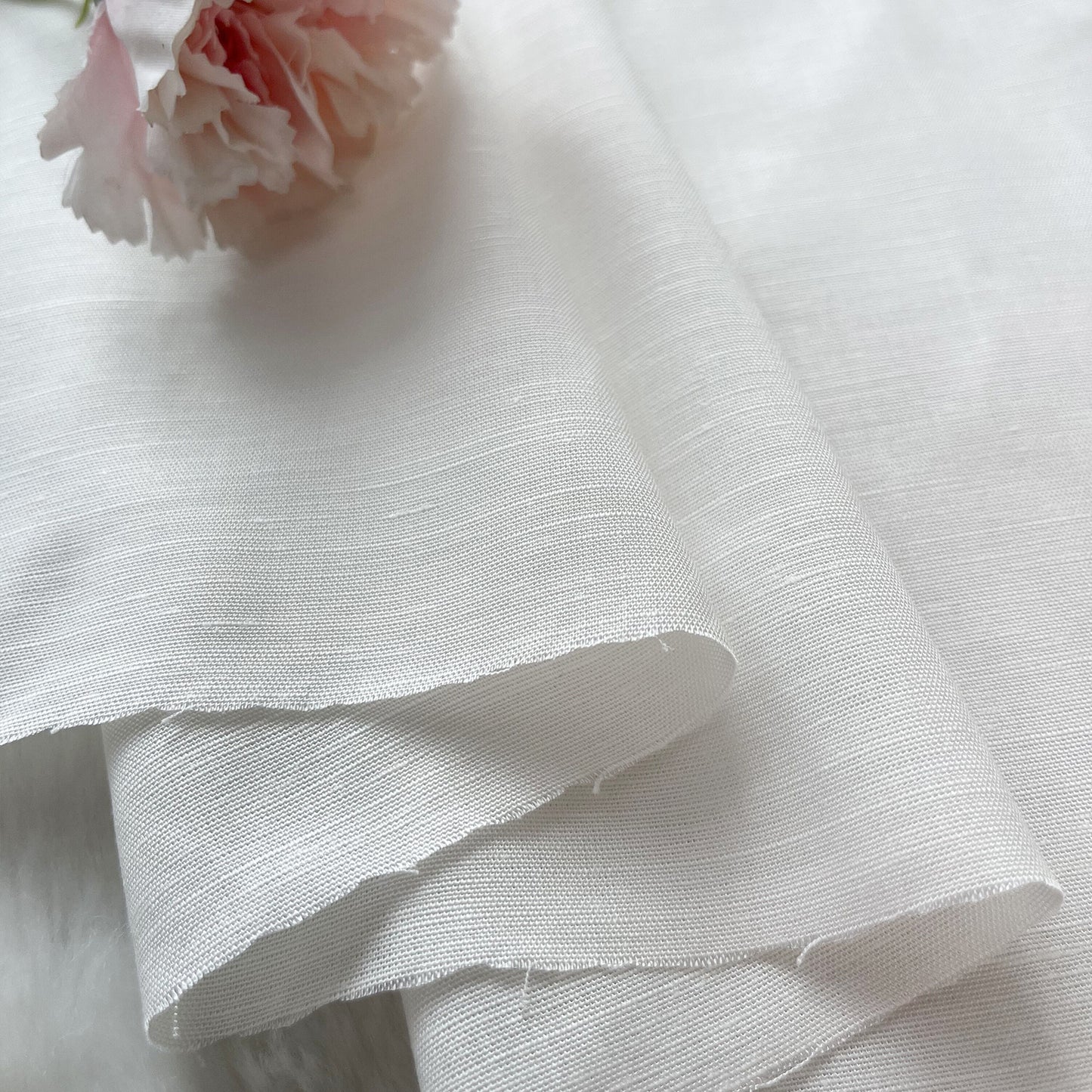Linen Tencel Clothing Printed Natural Fabric Dresses For Women For Sewing By Meters LTe3021
