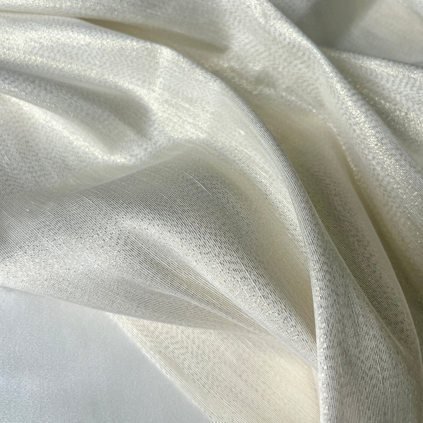 14 Momme Silk Linen Golden Silver-tinged Shiny Clothing Fabric Elegant Luxury For Women For Sewing By Meters