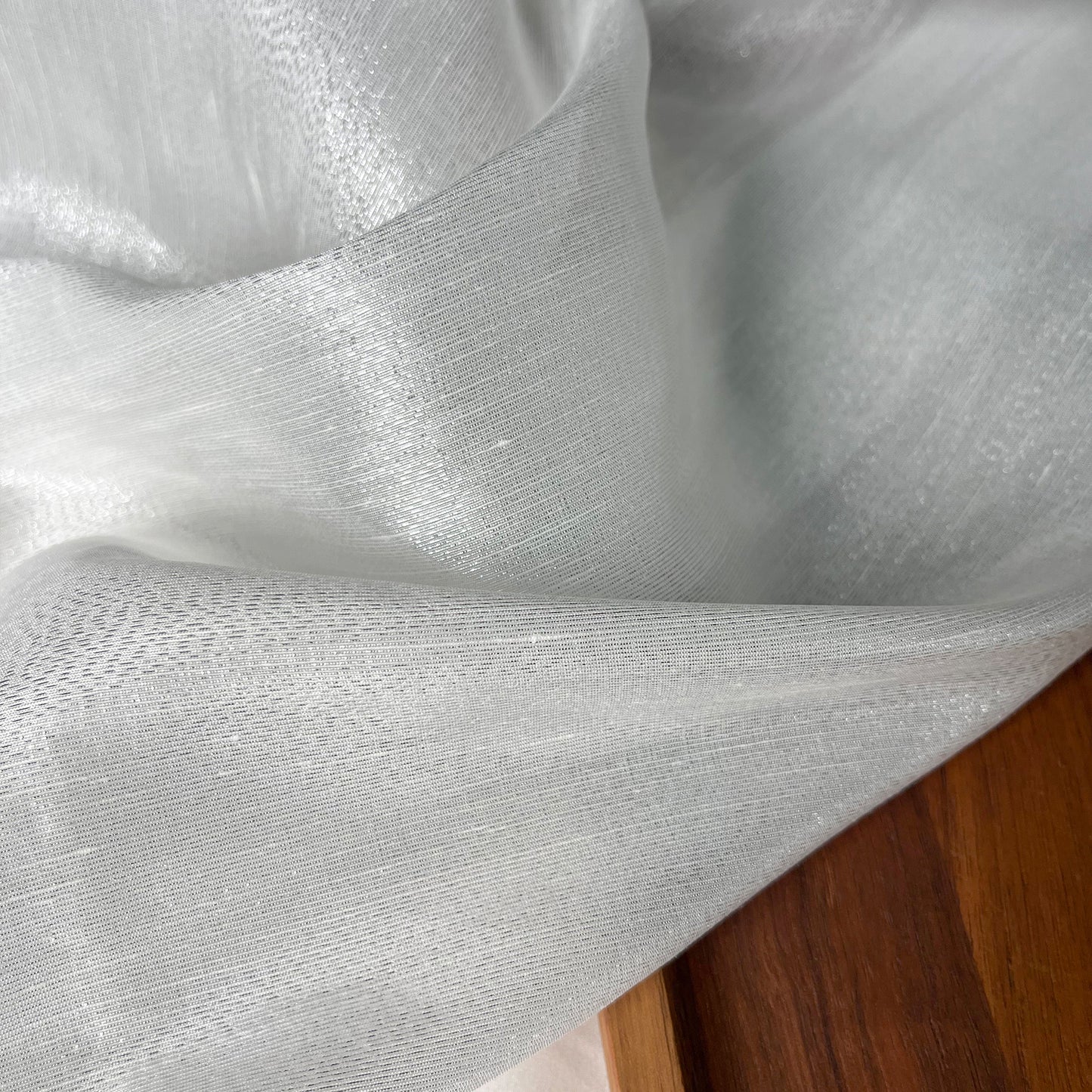 14 Momme Silk Linen Golden Silver-tinged Shiny Clothing Fabric Elegant Luxury For Women For Sewing By Meters