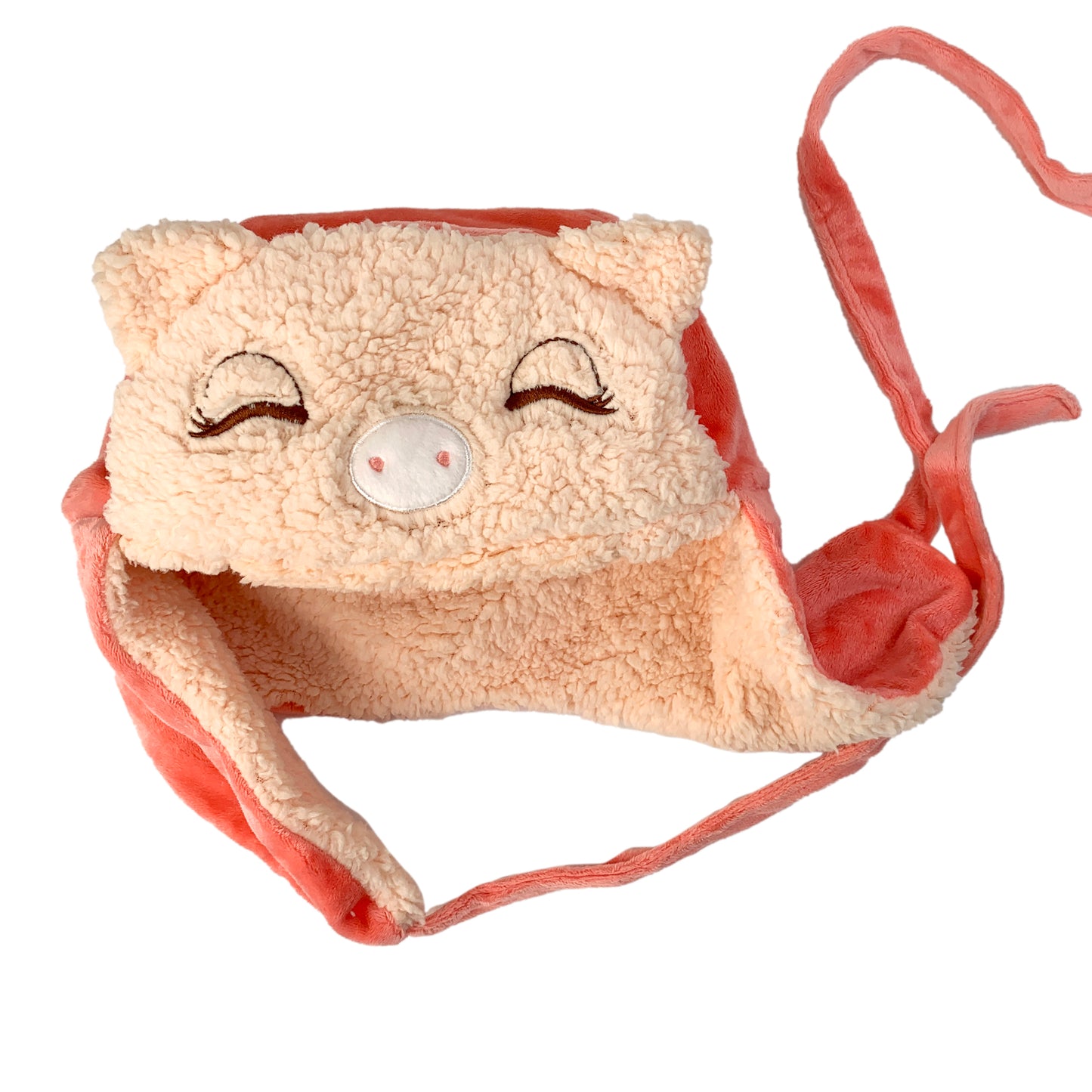 Cute Gilr's Warm Earmuff Thickened Earflap Hat Winter Cold Proof Warm Cotton Hat Cat Ear Cap Hat Big Gilr's