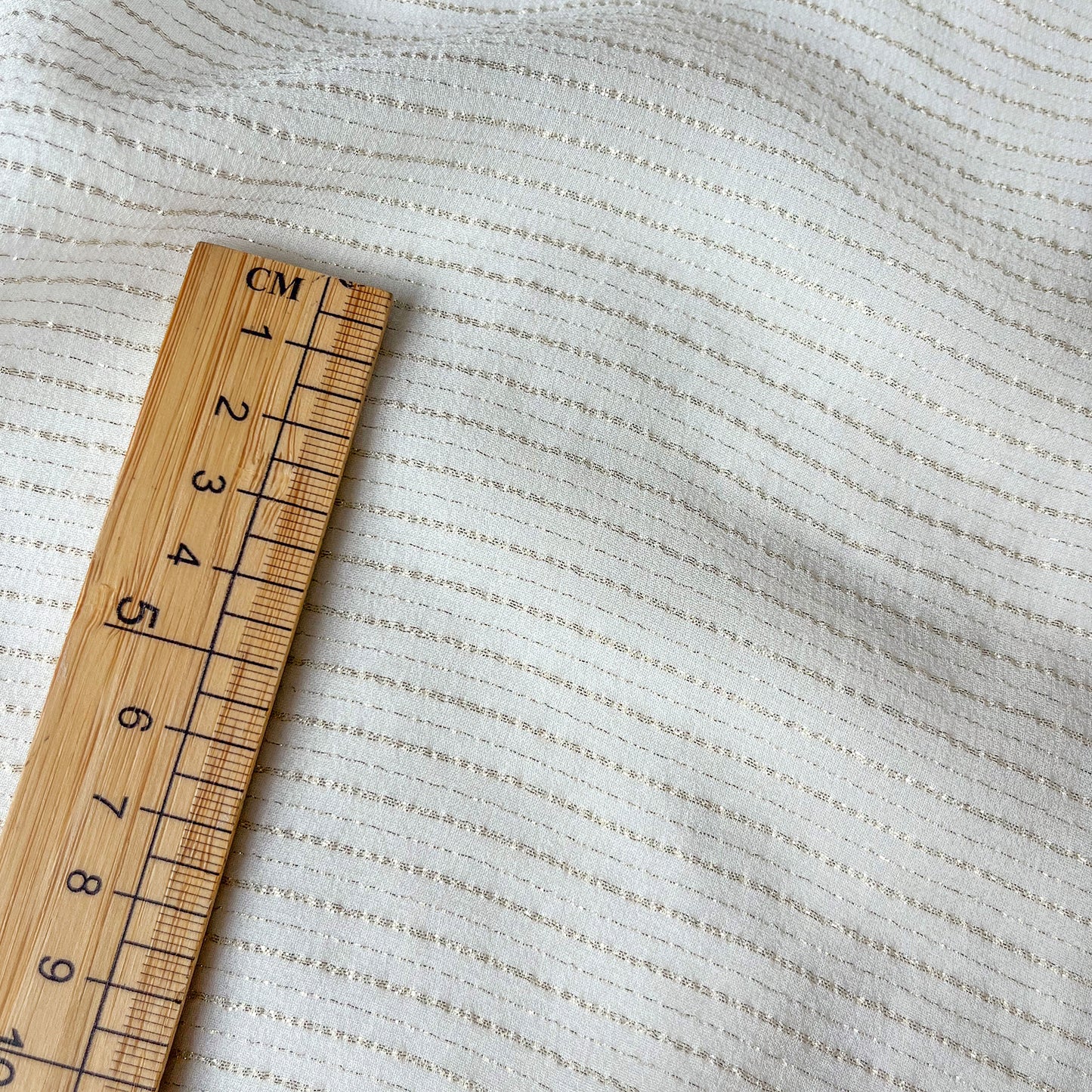 9 Momme Silk Crinkle Chiffon Silver-tinged Shiny Striped Clothing Fabric Elegant Luxury For Women For Sewing By Meters