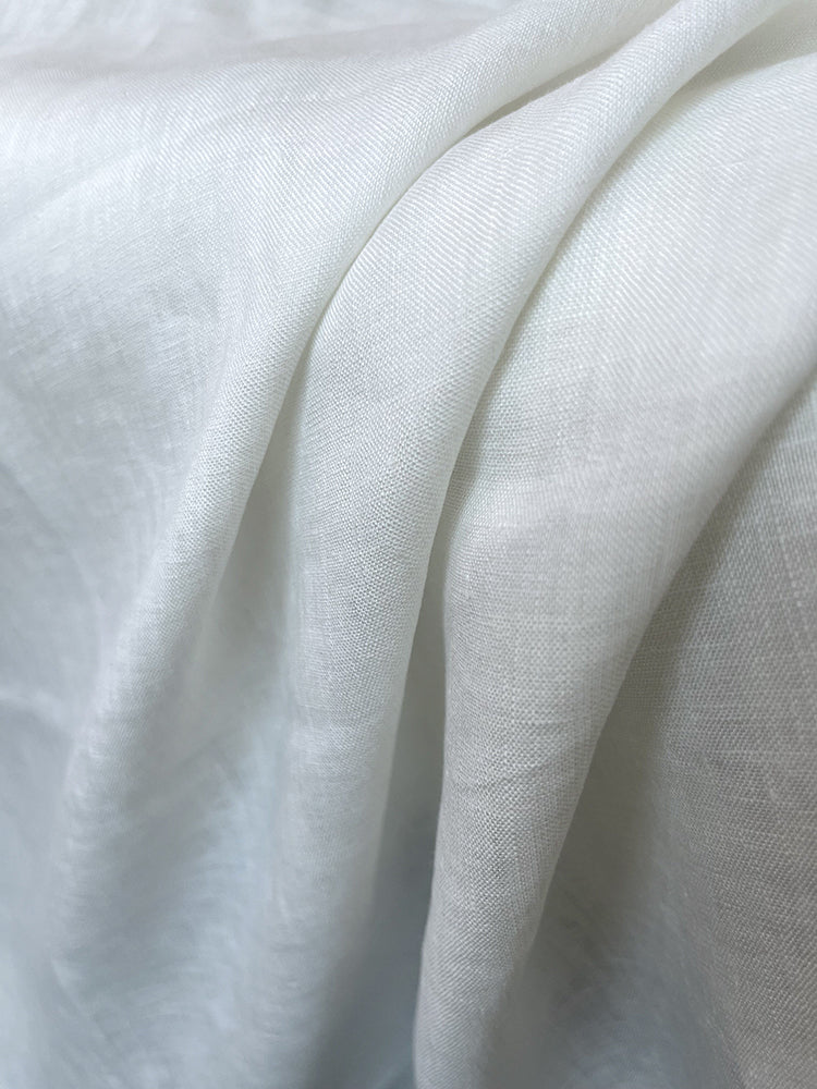 Natural Linen Fabrics Printed Clothing Fabric Dresses Elegant Luxury For Women For Sewing By Meters L1721W