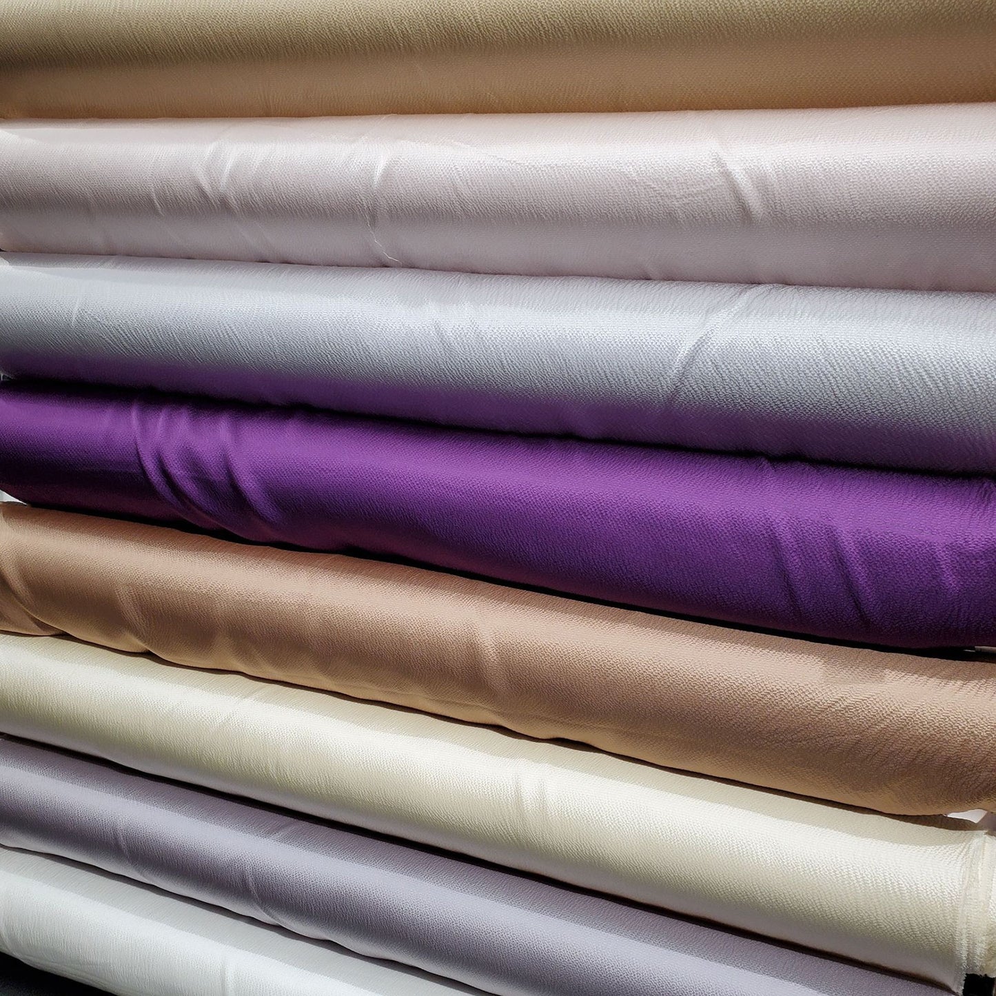 19 Momme Silk Pearl Satin Printed Clothing Colored Fabric Dresses Elegant Luxury For Women For Sewing By Meters 114cm